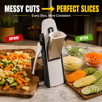 Multi-Functional Vegetable Cutter & Slicer – Fast, Easy & Uniform Vegetable Cutting