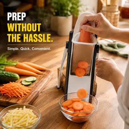 Multi-Functional Vegetable Cutter & Slicer – Fast, Easy & Uniform Vegetable Cutting