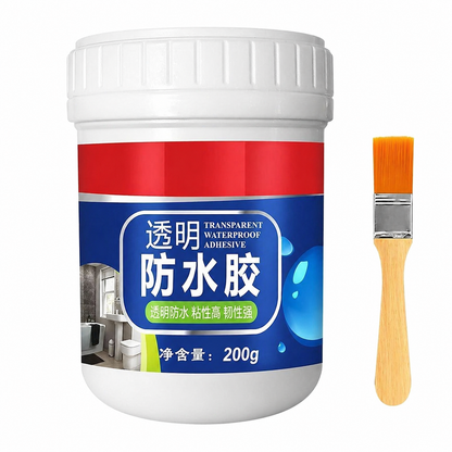 Transparent Waterproof Glue 200g Each (Pack Of 2)